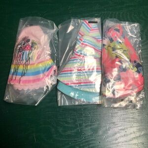 Infant/Toddler Girls Bucket Hats - Lot of 3 - Multicolor Hats Various Sizes